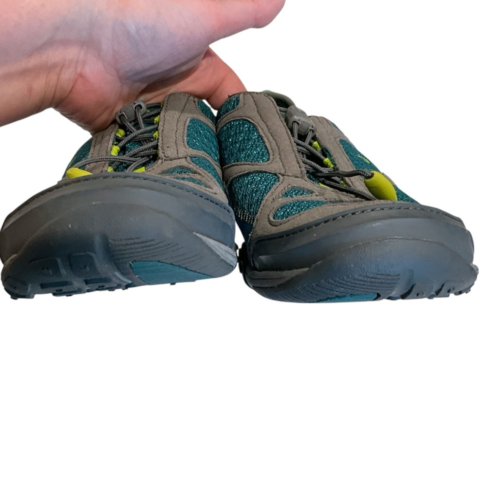 Olukai Women's Size 8 Eleu Trainer Hiking Water Shoes Single Pull Lace Gray Teal - Picture 7 of 11
